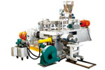 Twin Screw Extruder + Single Screw Extruder